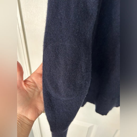 Halogen 100% cashmere blue crew neck sweater size small - Picture 9 of 9